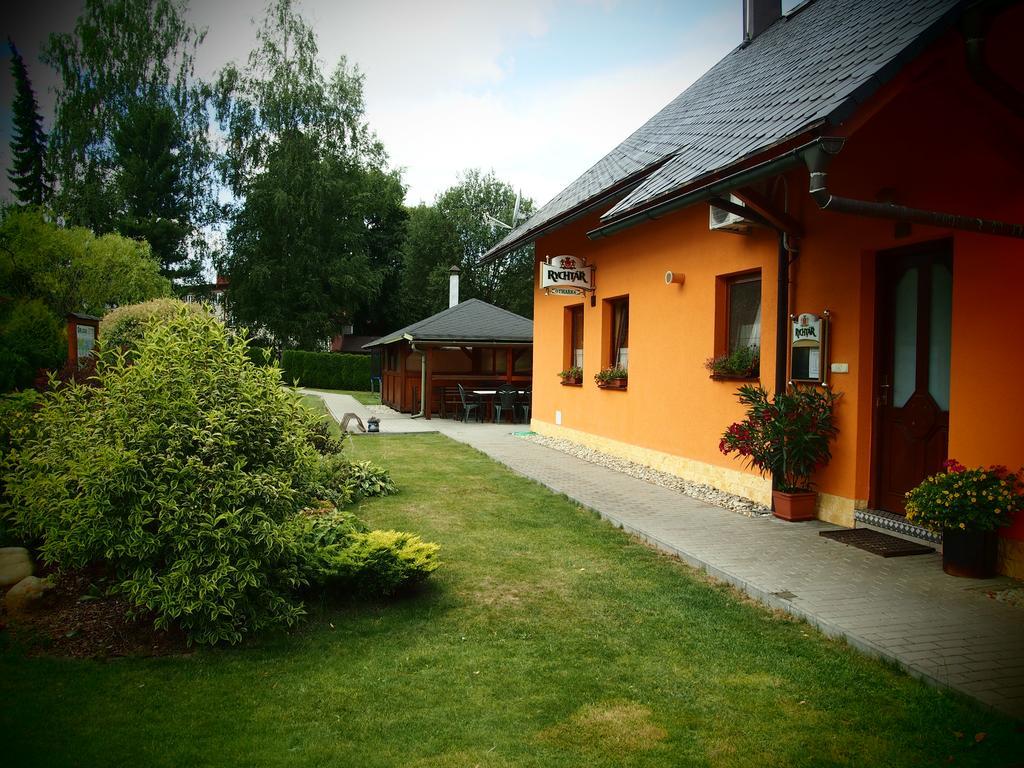 Penzion Otmarka Těchonín Exterior foto