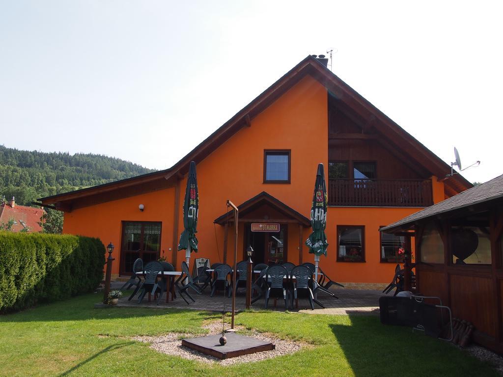 Penzion Otmarka Těchonín Exterior foto