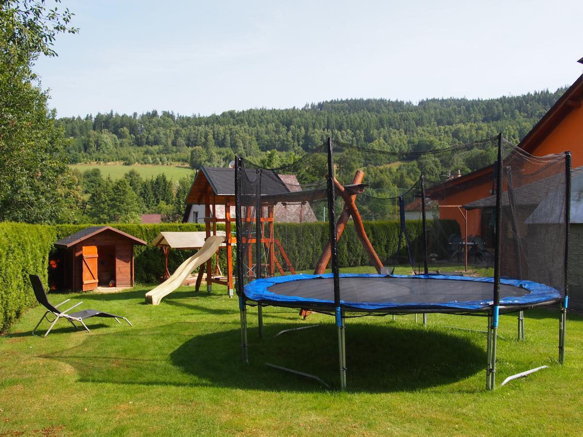 Penzion Otmarka Těchonín Exterior foto